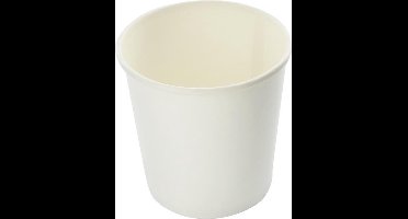 500x Soepkom, Karton, 400ml, 16oz, wit