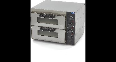 Pizza Oven - 2 Pizza's Ø 40 cm - 2 Kamers