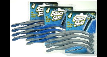 Wegwerpscheermesjes Voor Heren, Set 4 Stuks