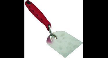 Het melkmeisje 749080 troffel voor stukadoors - rvs - softgrip - 80mm