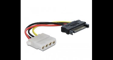 SATA (m) - Molex (v) adapter - 0,10 meter