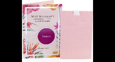 Max Benjamin - Ocean Islands Scented Card Tahiti