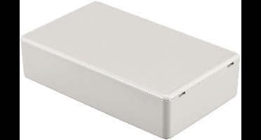 Stofdichte Aansluitdoos - Projectbehuizing Elektronica - Elektronica Projecten - ABS Vlamvertragend - 100x60x25 mm - Grijs