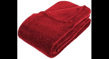 Effen microvezelplaid KIESA