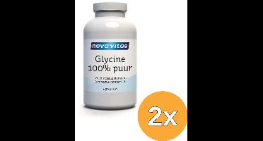 2x Nova Vitae Glycine 100% puur (450 gr)
