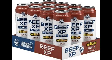 Applied Nutrition Beef XP Clear Protein Drink (12x500ml) Millions Cola - Eiwitten - Eiwit RTD