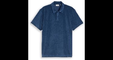Tom Tailor - Poloshirt van badstof - Maat L - Dark Duck Blue