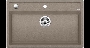 Spoelbak Blanco Dalago 8 opbouw tartufo 517323.Draaiknopbediening.