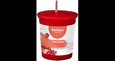 24 stuks Bolsius votive granaatappel - pomegranate geurkaarsen 53/45 (15 uur)