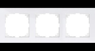 Afdekraam - M-Pure - 3-voudig - Polarwit