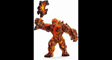 Schleich Eldrador Creatures - Lavagolem met wapen - Speelfiguur - Kinderspeelgoed voor Jongens en Meisjes - 7 tot 12 jaar