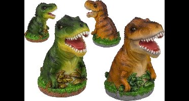 Dino Spaarpot 15 cm Assorti