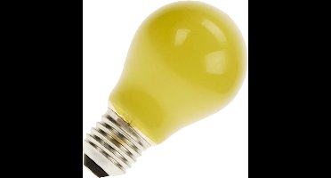 Schiefer E27 Gloeilamp | 60W Geel 240lm 230V | Dimbaar