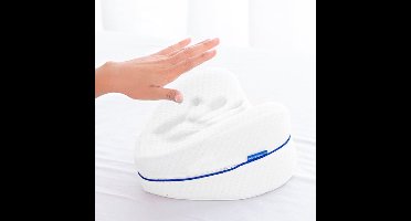 InnovaGoods Rekneef - Kniekussen - Kniekussen voor in bed - Beenkussen -  Pijnverlichting -  Zacht Traagschuim - Wasbare hoes