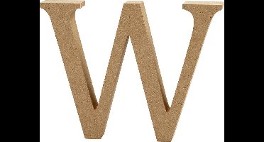 Letter. W. H: 13 cm. 2 cm. mdf - 1 st