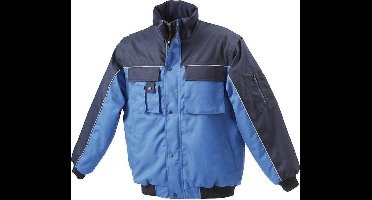 James and Nicholson Unisex Waterafstotend Werkkleding Jasje (Royal Blue/Navy)