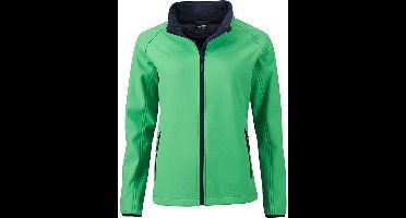James and Nicholson Dames/dames Promo Softshell Jacket (Groen/Zwaar)