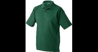 James and Nicholson Heren Medium Pique Polo (Donkergroen)