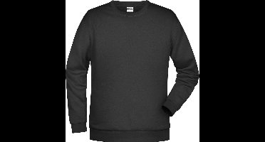 James And Nicholson Heren Basis Sweatshirt (Zwart)