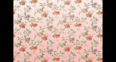 Komar Heritage | roze bloemenprint | fotobehang op vlies 400x280cm