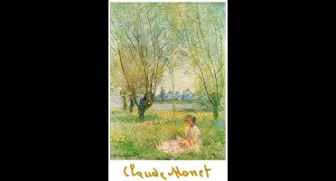 Kunstdruk Claude Monet - Donna sotto i salici 60x80cm