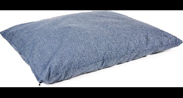 Duvoplus - Hond - Kussen Rechthoekig Textura Eco Xl - 120x80x10cm Blauw - 162378