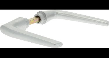Starx Deurkruk Duim Aluminium F1 - Voor Binnendeuren met Deurdikte 38 t/m 45 mm - Inclusief Stift en Inbussleutel - Zonder Rozet en Schild - Kleur Zilver - Modern