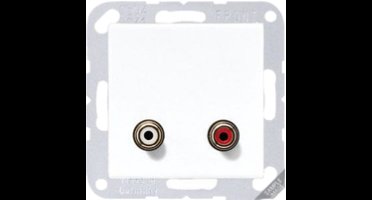 Jung Cinch Audio, thermoplast, Serie AS, wit MA A 1021