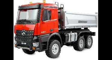 Amewi 22684 Mercedes-Benz Arocs Kipper 6x6 rot 1:14 Elektro RC functiemodel RTR