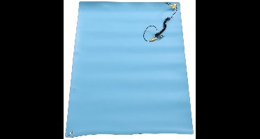 Antistatische Mat - Werkbank Aardingspad - Elektronica Reparatie - Inclusief Aardingsdraad - 67x51cm - Zwart