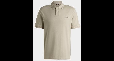 BOSS ORANGE Pe_interlock Polo's & T-shirts Heren - Polo shirt - Beige - Maat XXL