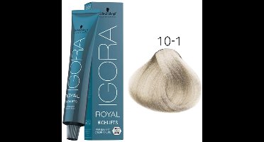 Permanente Kleur Igora Royal Schwarzkopf 10-1