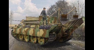 HobbyBoss Modelbouwpakket Militaire voertuigen - 84553 German Sd.Kfz.179 Bergepanther Ausf.G Plastic - 1:35 - Modelbouw