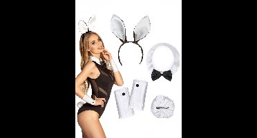 Verkleedkleding - 4-delig Bunny-setje