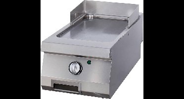 Heavy Duty Grillplaat - Glad - Enkel - 70 cm Diep - Elektrisch