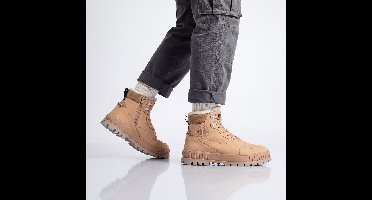 Palladium Pallashock Warm WP - Heren Winter Laarzen Gevoerd Bruin 74351-252-M , Maat: EU 47 US 13