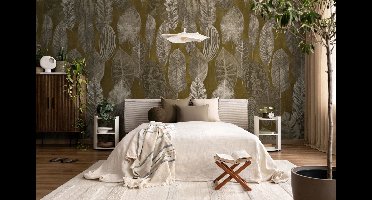 Afbeelding behang, Livingwalls The Wall 4 | 792465, 159 x 280 cm, Beige