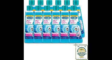 12 x Dr.Beckmann - Wasmachinereiniger - Ocean Breeze - Anti-Kalk - 250 ml - Wasstrips - Wasmachine Reinigen - Kalk Verwijderen - Wasmachine Reinigingsmiddel - Anti-kalk - Wasmachine Geur