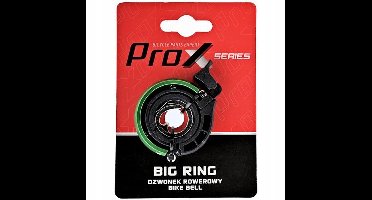 Prox Big Ring L01 Fietsbel Aluminium Lime Groen 22.2-31.8mm