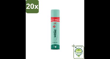 20 x Wella – Forte – Haarspray Extra Strong - 400 ml - Grootverpakking - Vaatwasstrips - Haarspray - Extra Sterke Fixatie - Natuurlijke Flexibiliteit - UV Bescherming - Haartypen