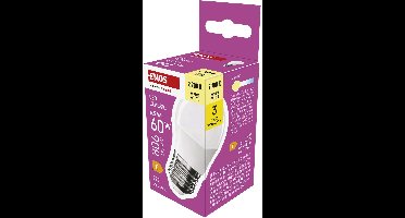 EMOS LED-lamp Classic Mini Globe / E27 / 6,5 W (60 W) / 806 lm / warm wit, ZQ6E41