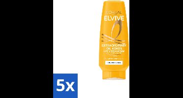 5 x L’Oréal Paris Elvive – Conditioner – Extraordinary Oil Kokos – 200 ml - Voordeelverpakking - 5 stuks