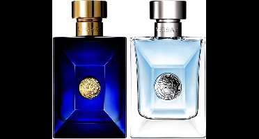 Versace Dylan Blue Man + Pour Homme Eau De Toilette Spray 30ml Set 2 Pieces