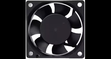 EXTREME PC fan 12V DC - 60x60x25mm - 39.5 m³/h - 29.9 dB - 3-pins PCB Connector - Schuifventilator