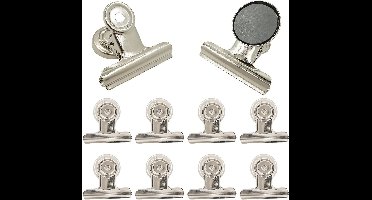 10 Stuks Sterke Magnetische Clips voor Koelkasten en Whiteboards