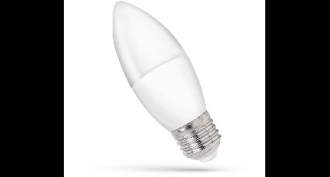 Spectrum LED Kaarslamp E27 1W - 230V - 90 Lumen - 4000K Neutraal Wit - Natuurlijk Licht - Energiezuinig