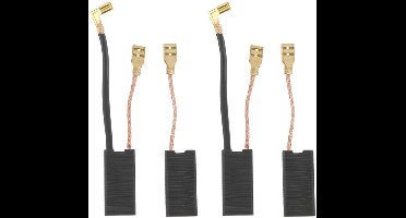 KARZO - 2 Paar Multifunctionele Boor Koolborstels met Automatische Stop Compatibel met Hilti Combinatiehamers TE (7x12,5x26mm)