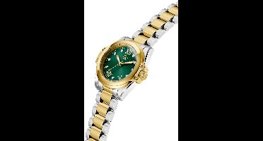 Gc Gc Bolt Lady Mini Small Size Metal Analoog Quartzhorloge Zilverkleurig En Goudkleurig Kast Gemaakt Van 100% Roestvrij Staal En Een Armband Van 100% Roestvrij Staal 30 Z58001L1, Z58002L9