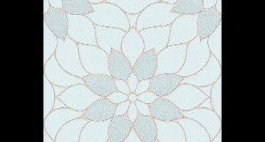 A.S. Création behang bloemen lichtblauw - AS-361714 - 53 cm x 10,05 m