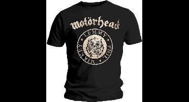 Motorhead - Undercover Seal Newsprint Heren T-shirt - L - Zwart